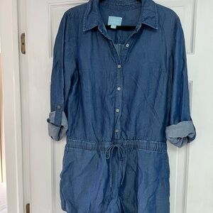 CeCe denim romper